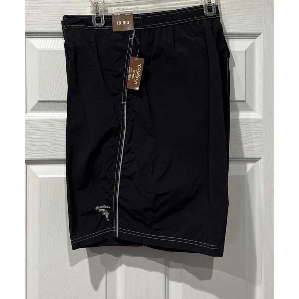 Roundtree & Yorke Swim Trunks Size 1X Big Man Caribbean‎ Vacation